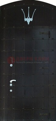 Металлическая арочная дверь ДА-22 высокого качества в Нижнем Новгороде
