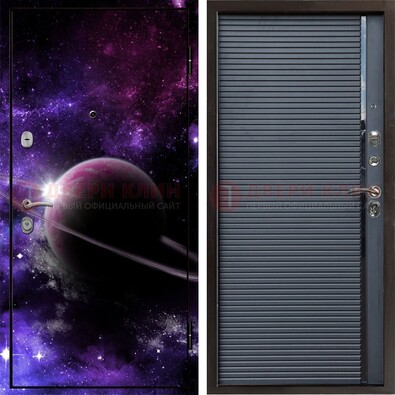 Металлическая дверь с фотопечатью Сатурна ДФ-20 в Котельниках
