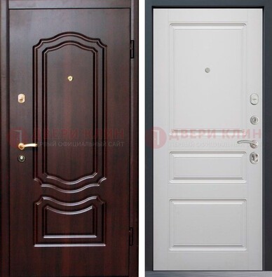 Квартирная металлическая дверь с МДФ ДМ-379 в Котельниках
