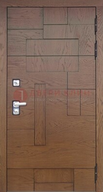 Современная стальная дверь с МДФ панелью ДМ-519 в Котельниках