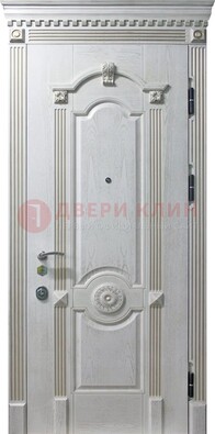 Белая дверь с МДФ ДМ-525 в Котельниках