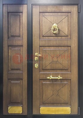 Парадная дверь с декоративными элементами ДПР-27 на дачу в Саратове