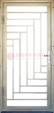 Железная решетчатая дверь с узором ДР-41 в Котельниках