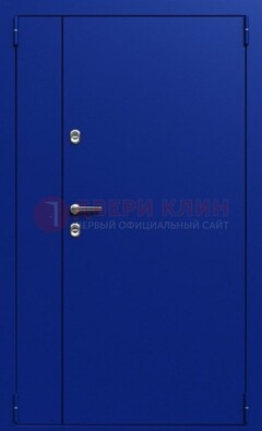 Синяя тамбурная дверь ДТМ-23 в Котельниках