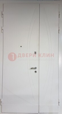Белая тамбурная дверь ДТМ-31 в Котельниках