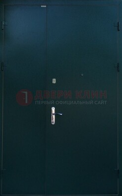 Черная тамбурная дверь ДТМ-36 в Апрелевке