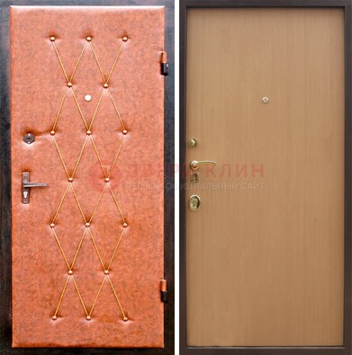 Светлая входная дверь с винилискожей ДВ-22 в Йошкар-Оле