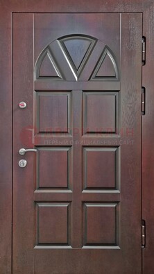 Уличная стальная дверь с виноритом ДВТ-166 в Котельниках