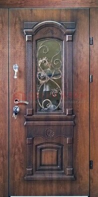 Входная дверь Дверь с виноритом снаружи и МДФ внутри ДВТ-73 в Котельниках